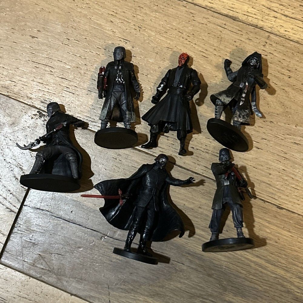 Star Wars - Disney - Lucas Film - Action Figures Lot - Each ~ 3.5" Tall